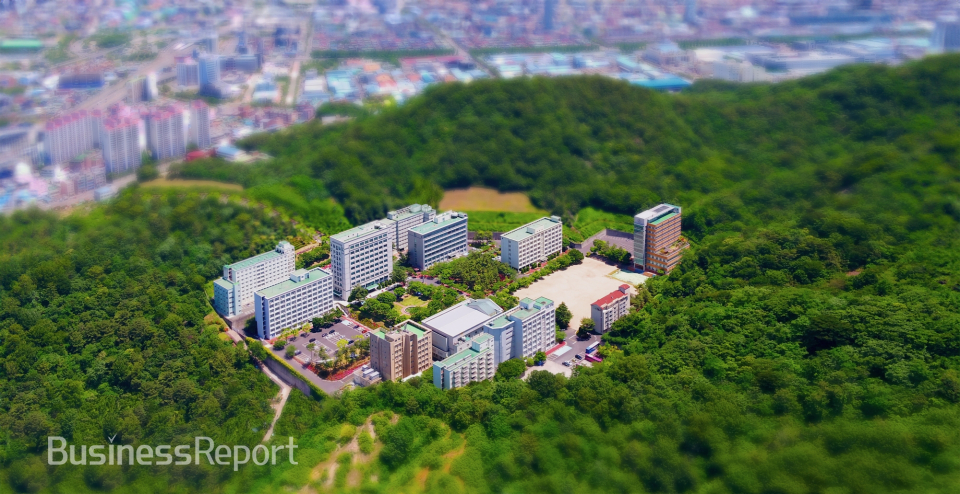 부영그룹 창신대학교 전경