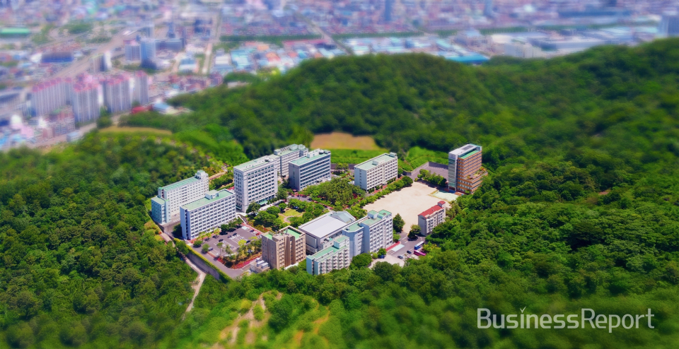 부영그룹 창신대학교 전경