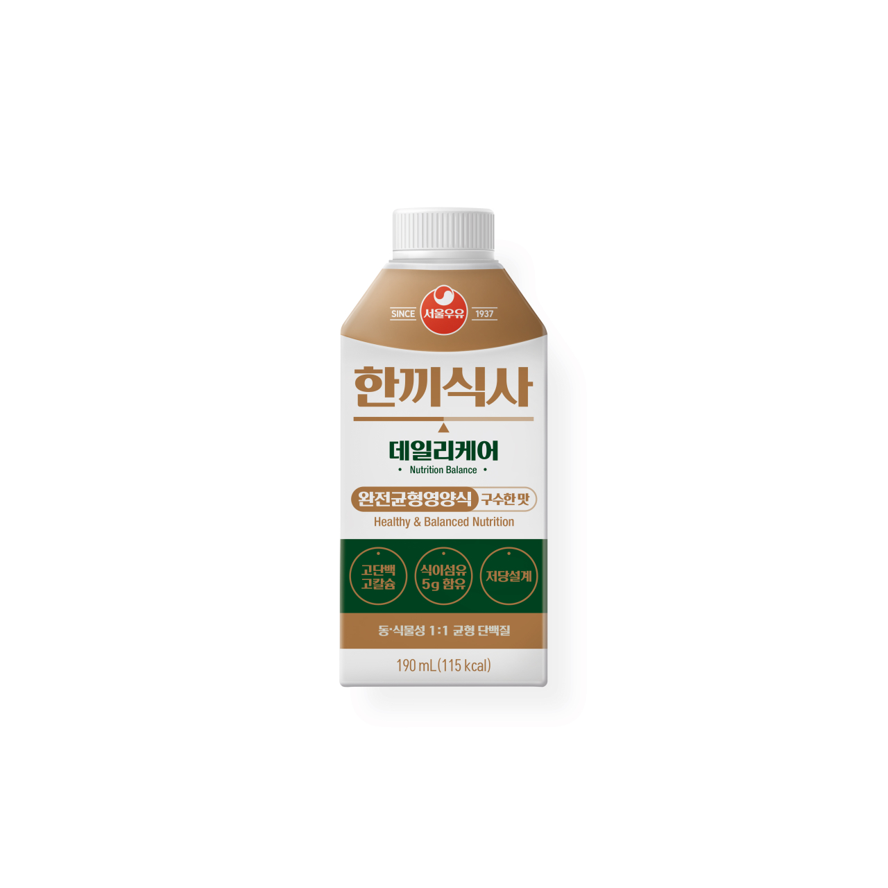 서울우유협동조합 한끼식사 데일리케어 구수한맛(190mL)